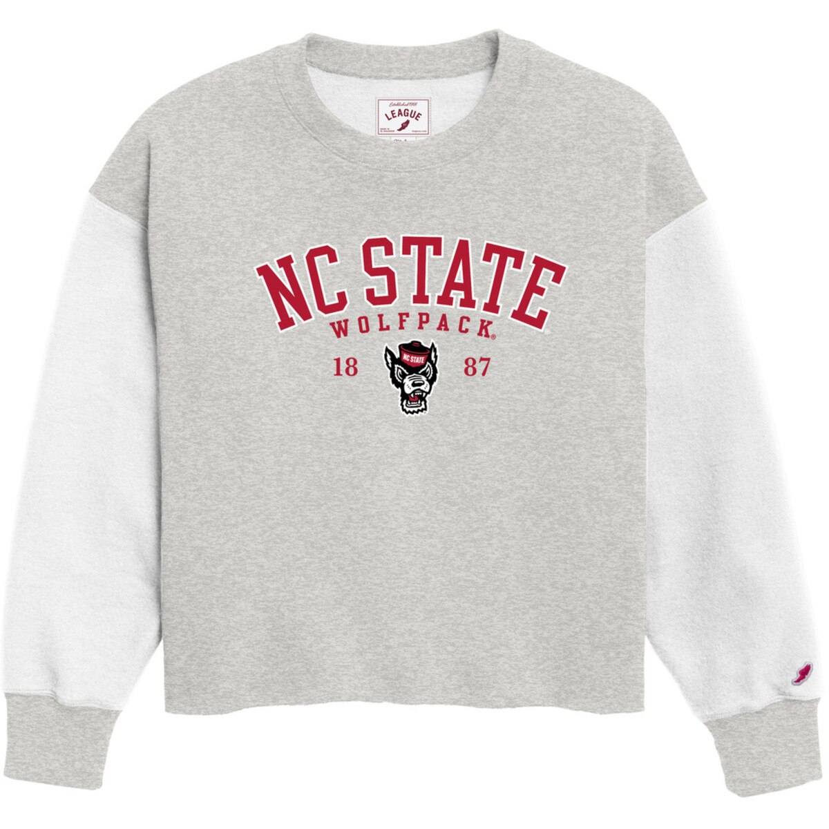 Grey Ladies Reverse Fleece Oversize